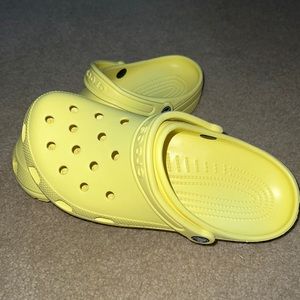 Brand New without Tags Yellow Unisex CROCS